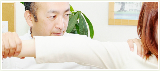 施術前の検査のイメージ